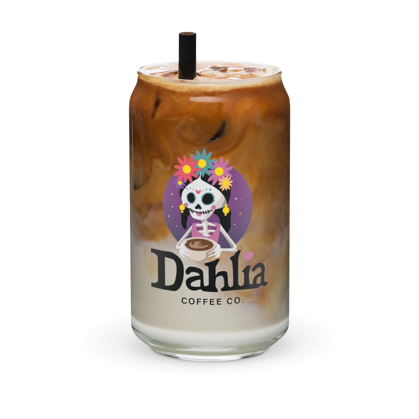 Catrina Can-shaped Glass
