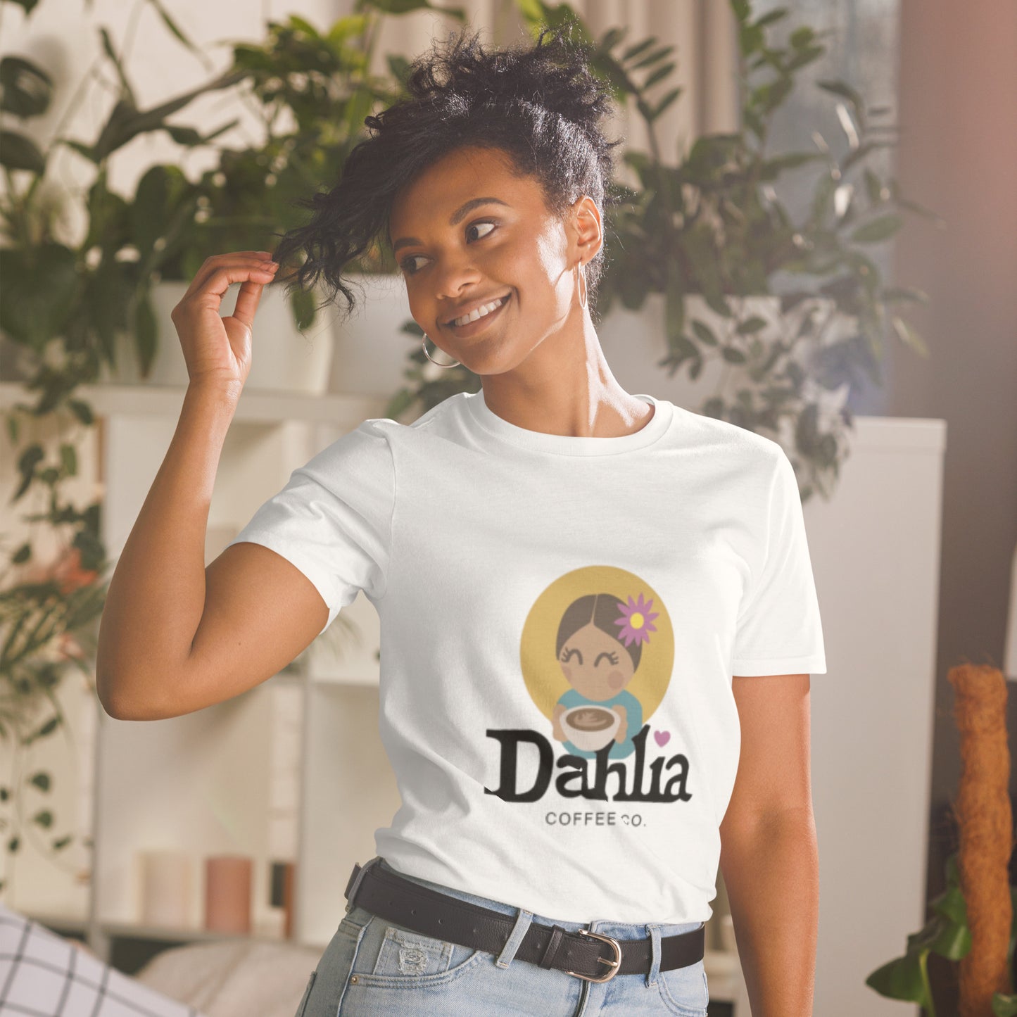 Dahlia Classic Short-Sleeve Unisex T-Shirt