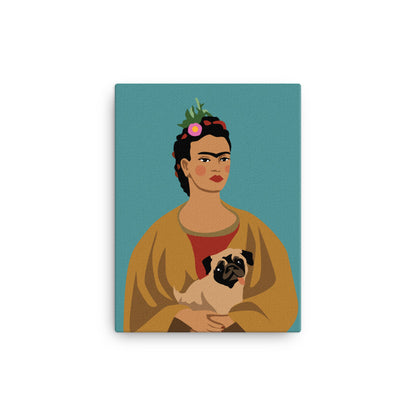 Dahlia Frida Canvas