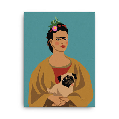 Dahlia Frida Canvas