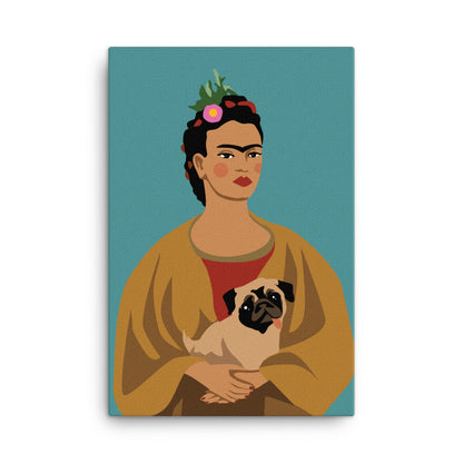 Dahlia Frida Canvas