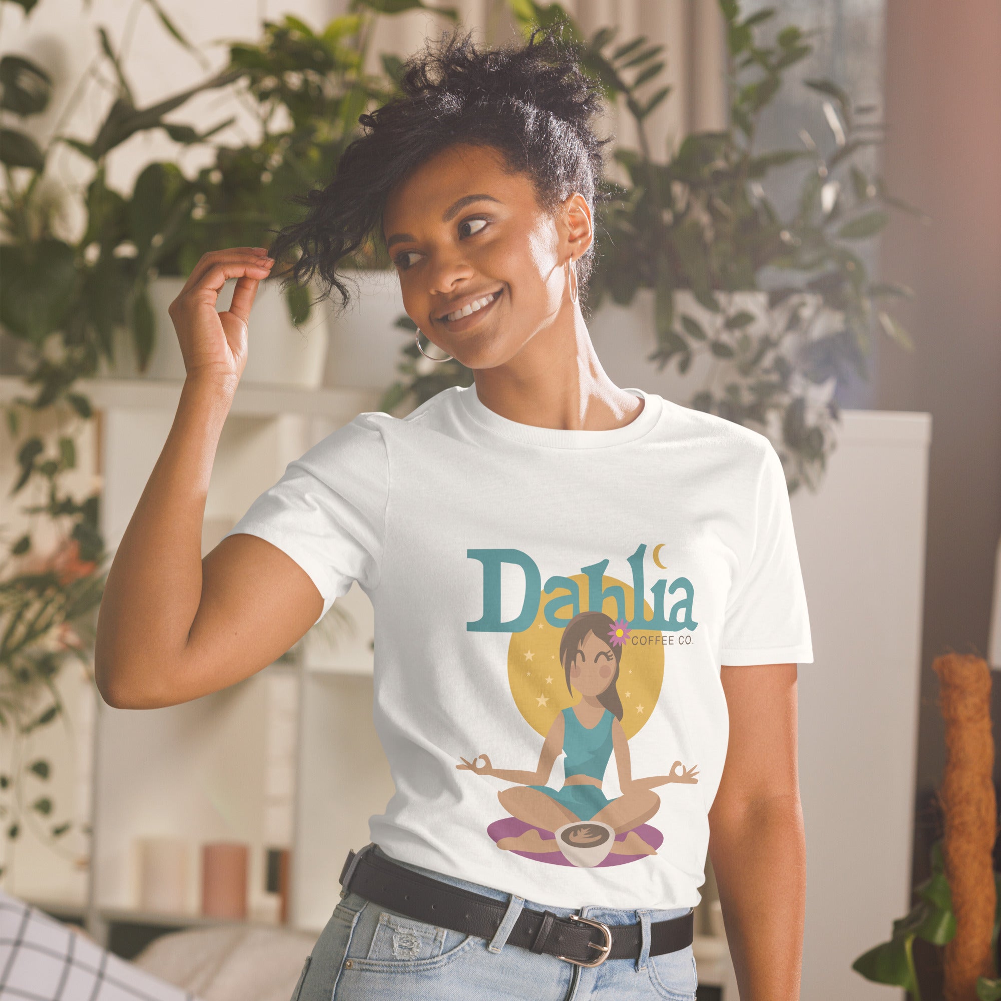 Zen Dahlia Unisex T Shirt Dahlia Coffee Co